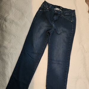 1822 Denim Dark Blue Boyfriend Jeans